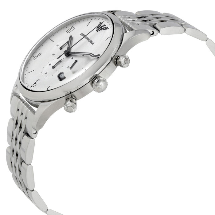 EMPORIO ARMANI Classic Chronograph Silver Dial Men's Watch AR1879