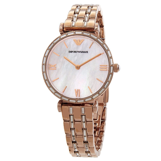 Emporio Armani Gianni T-Bar Quartz Ladies Watch AR11294 - BigDaddy Watches