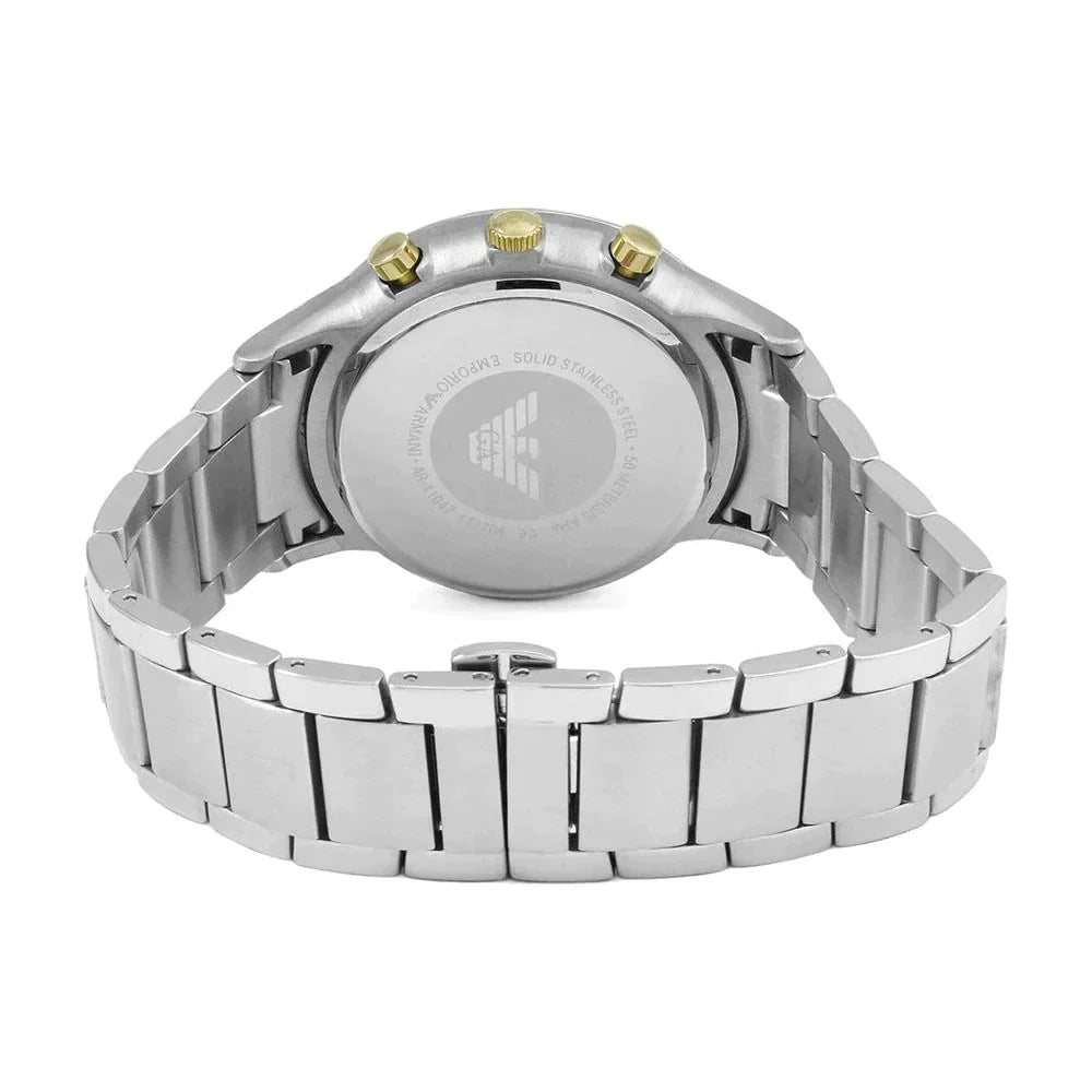 Emporio Armani Renato Chronograph Grey Dial Men’s Watch AR11047 - Watch