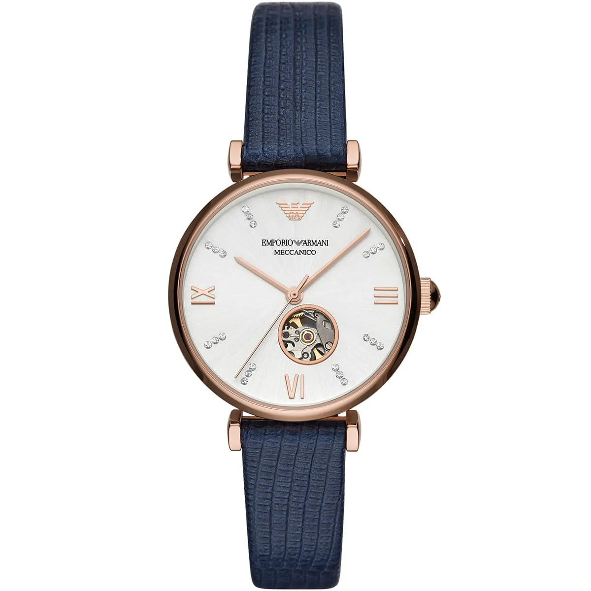 Emporio Armani Rose Gold Ladies Watch - AR60020