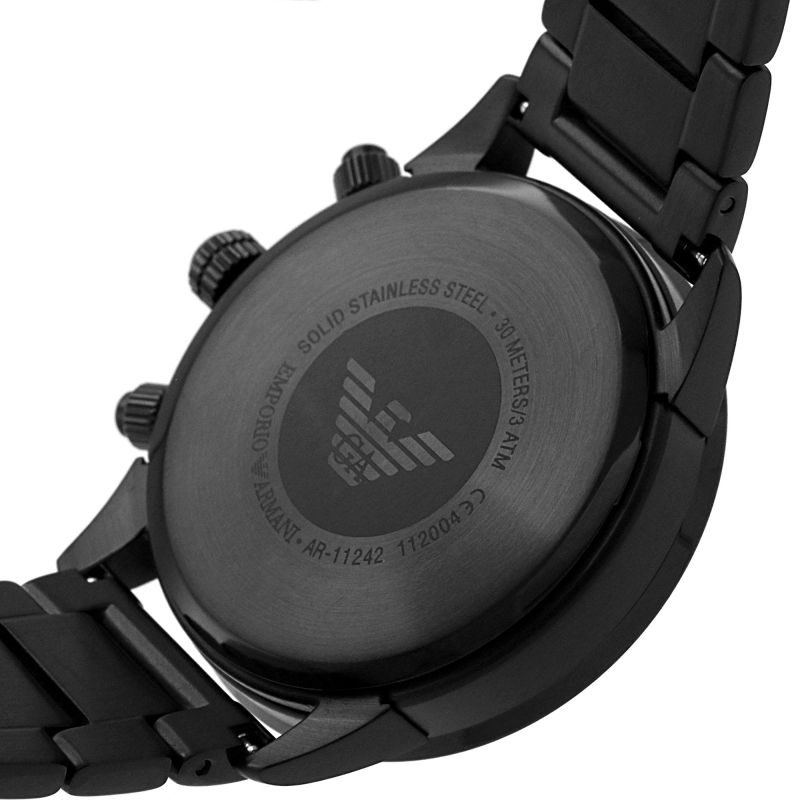 Emporio Armani Sport Chronograph Black Dial Men's Watch AR11242 - The Watches Men & CO #3