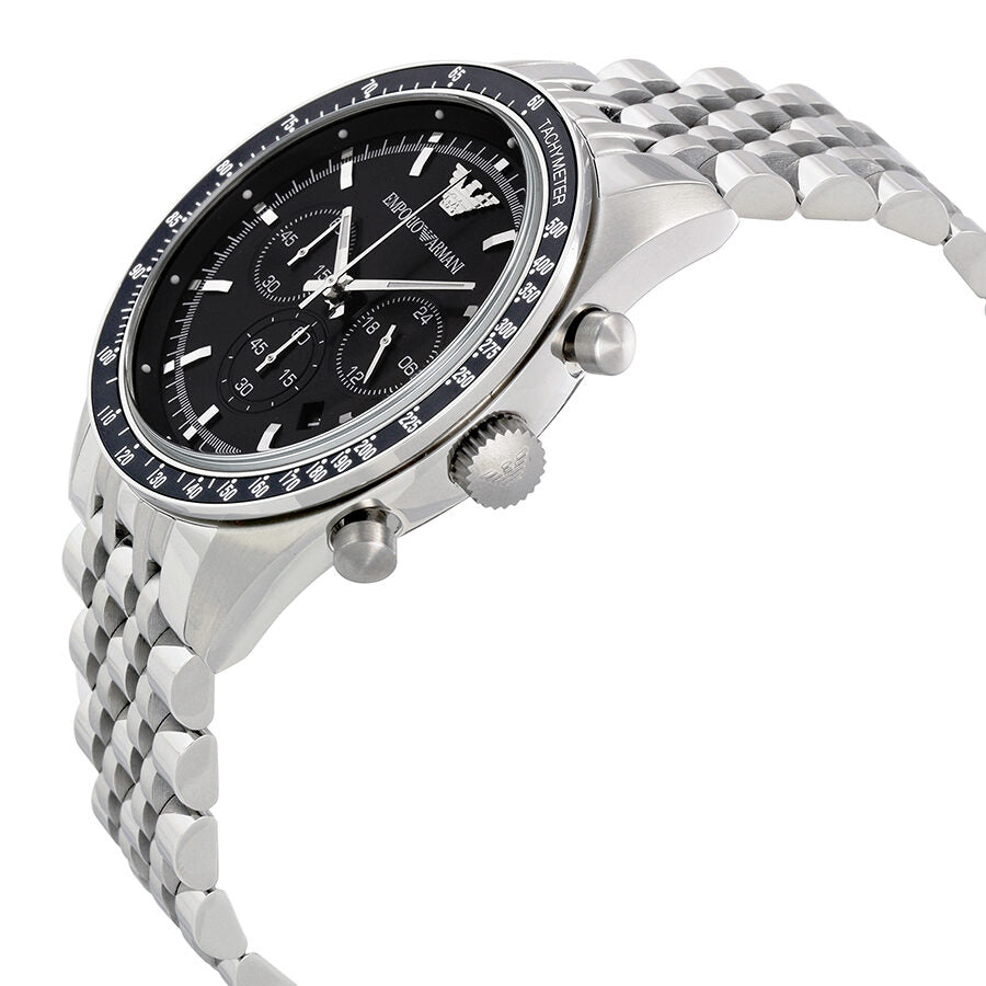 Emperio Armani Sportivo Black Dial Quartz Men's Watch AR5988 - The Watches Men & CO #2