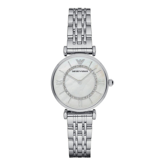 Emporio Armani Classic Mother of Pearl Dial Ladies Watch AR1908