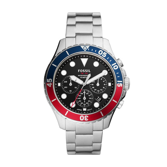 Fossil FB-03 Chronograph Quartz Black Dial Men's Watch FS5767