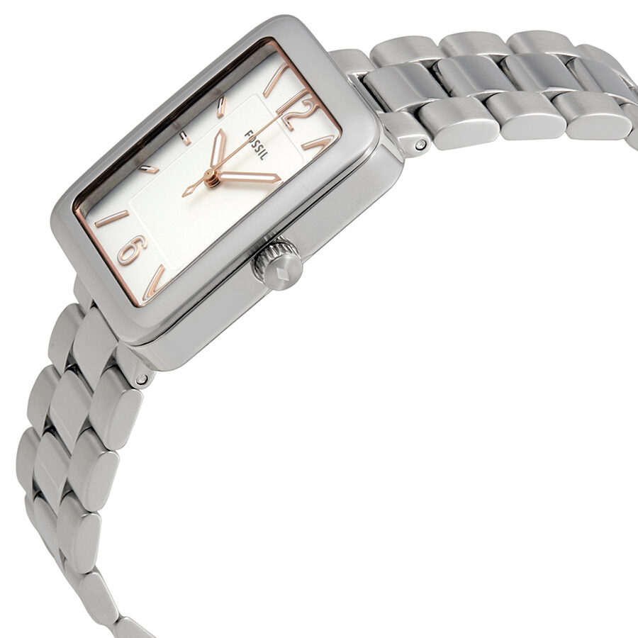 Fossil Atwater Silver Dial Stainless Steel Ladies Watch ES4157 - BigDaddy Watches #2