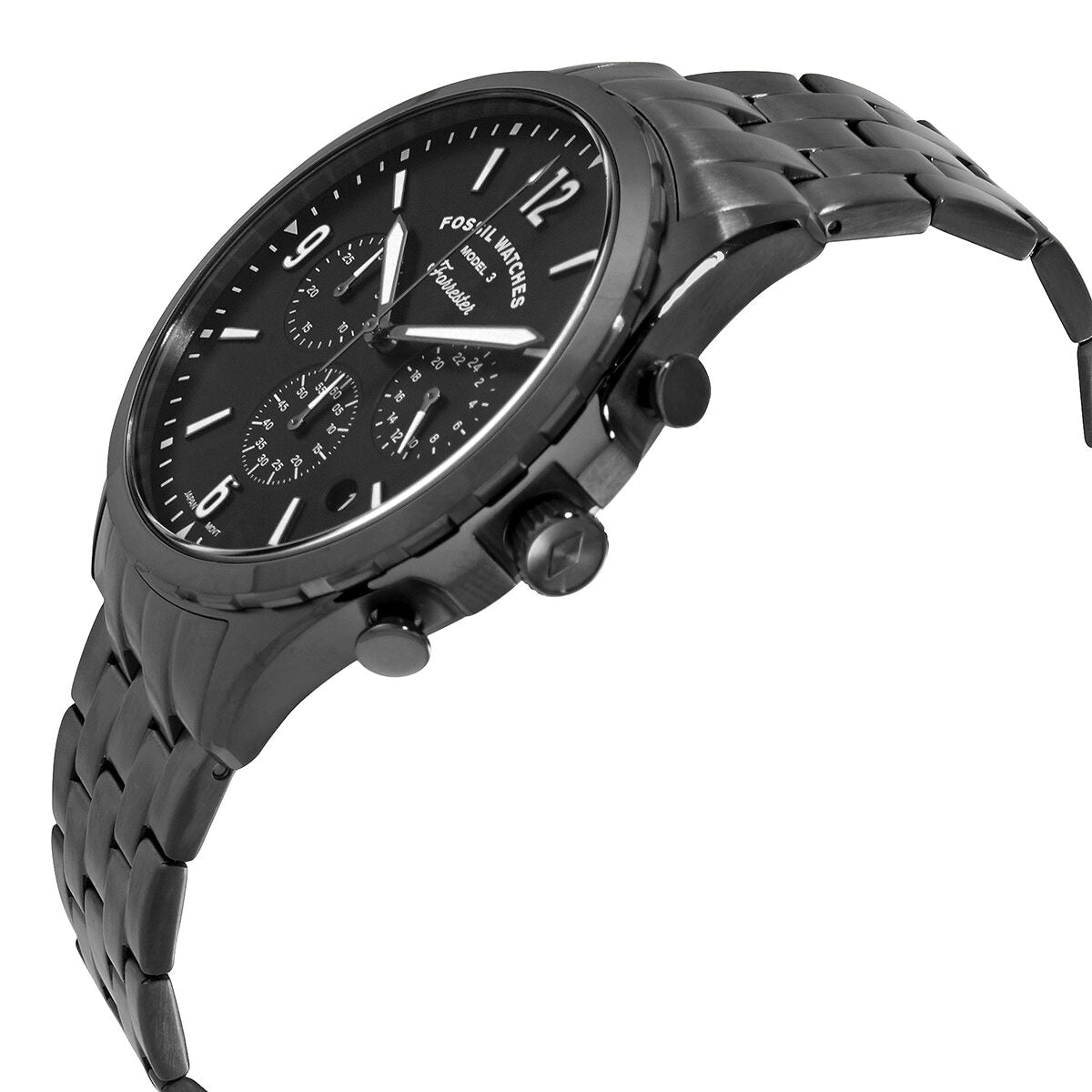 Fossil Chronograph Quartz Black Dial Men's Watch FS5606 - BigDaddy Watches #2