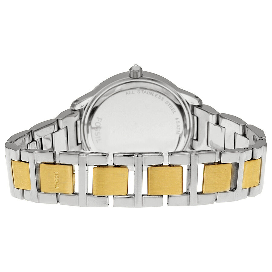 Fossil Crystal White Dial Two-tone Ladies Watch ES2409 - BigDaddy Watches #3