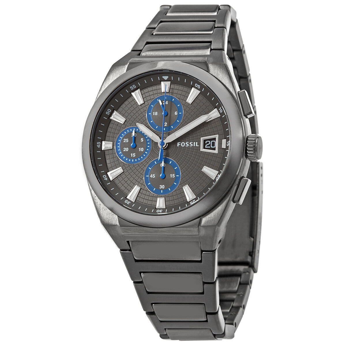 Fossil Everett Chronograph Quartz Grey Dial Men's Watch FS5830 - BigDaddy Watches