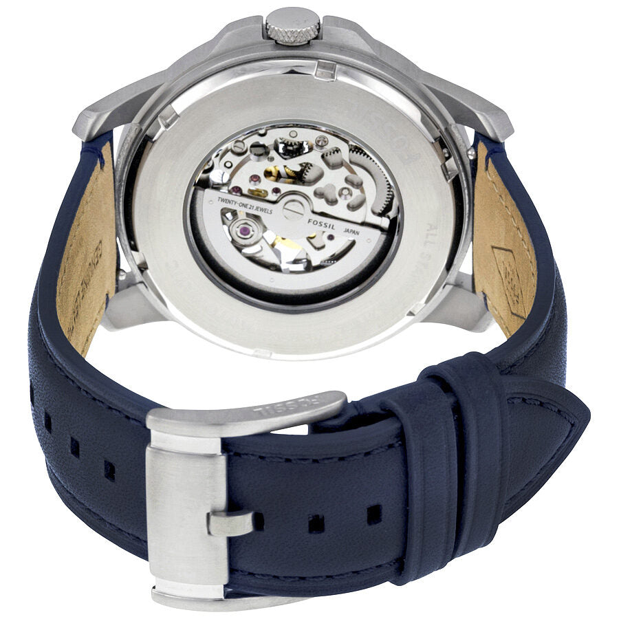 Fossil Grant Automatic Silver Skeleton Dial Men's Watch ME3111 - BigDaddy Watches #3
