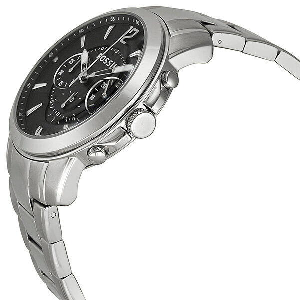 Fossil Grant Chronograph Black Dial Stainless Steel Men's Watch FS4532 - BigDaddy Watches #2