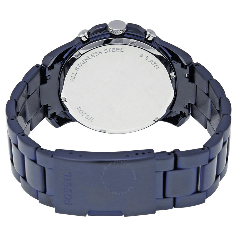 Fossil Grant Chronograph Blue Dial Men's Watch FS5230