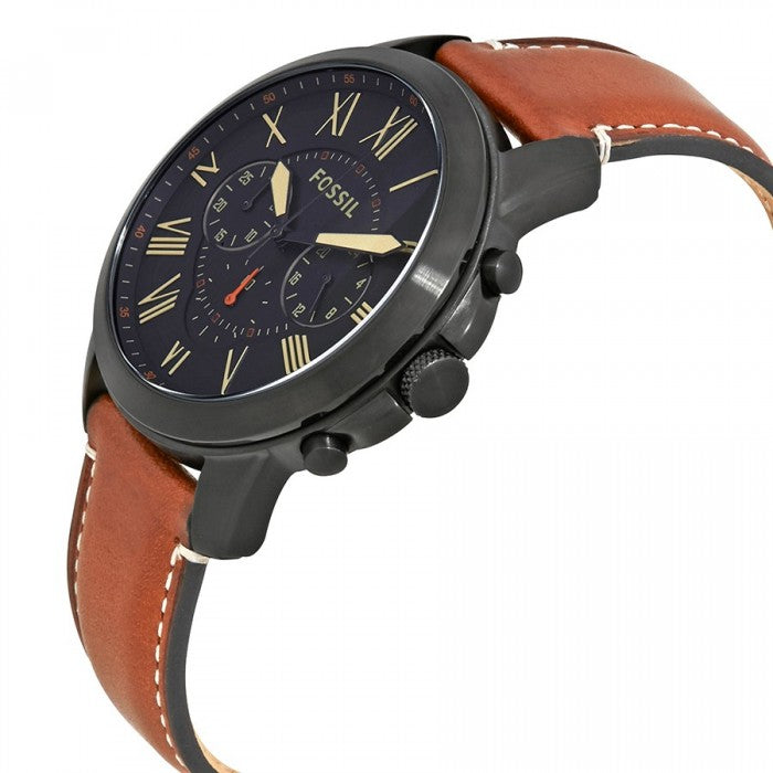 Fossil Grant Chronograph Black Dial Men's Watch - FS5241