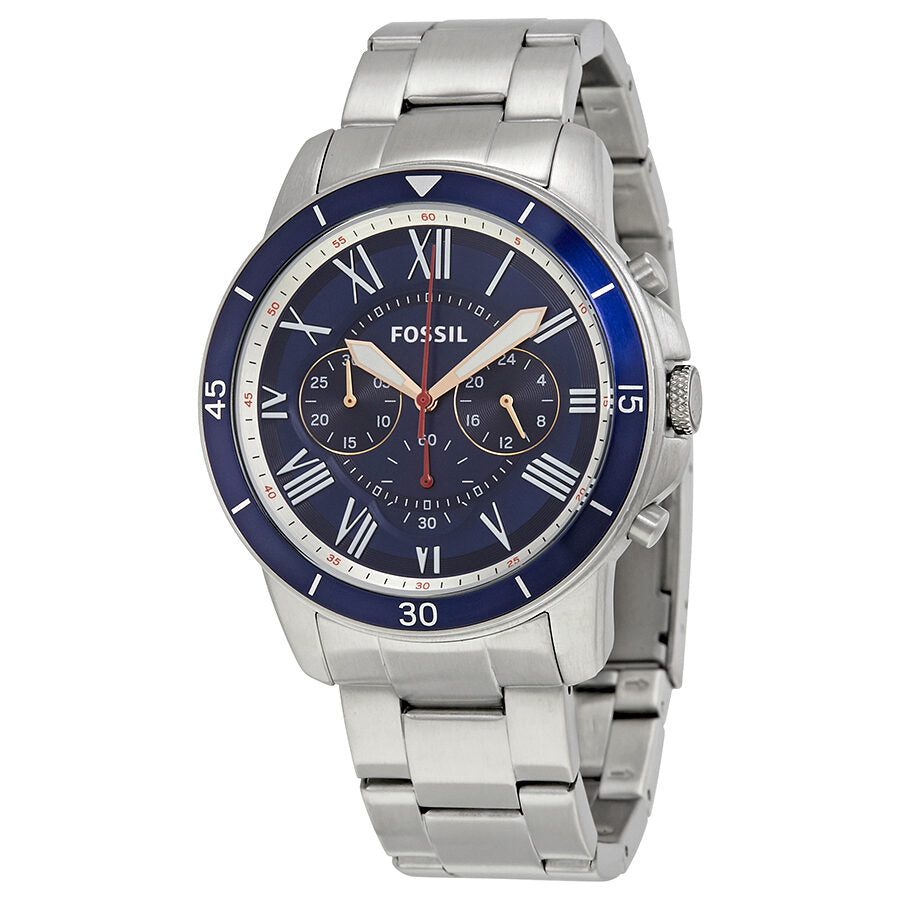 Fossil Grant Sport Chronograph Blue Dial Men'sWatch FS5238 - BigDaddy Watches