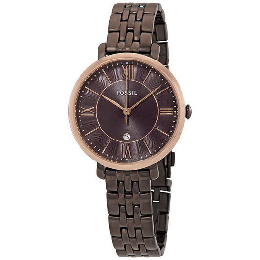 Fossil Jacqueline Brown Dial Ladies Watch ES4275 - BigDaddy Watches