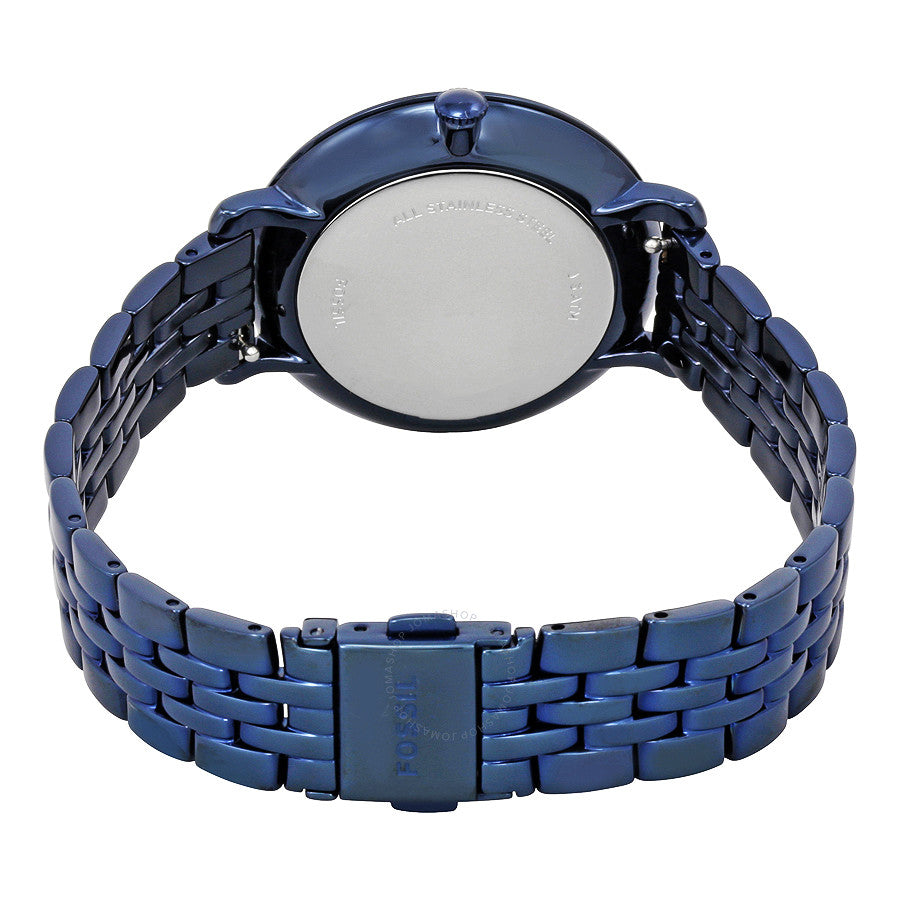 Fossil Jacqueline Navy Blue Ladies Watch ES4094