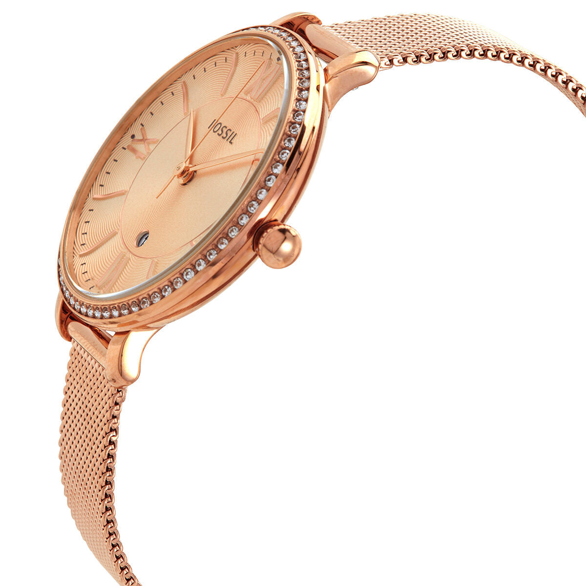 Fossil Jacqueline Quartz Rose Dial Rose Gold-tone Ladies Watch ES4628 - BigDaddy Watches #2