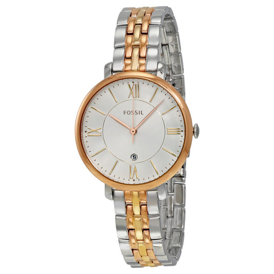 Fossil Jacqueline Silver Dial Ladies Watch ES3844 - BigDaddy Watches