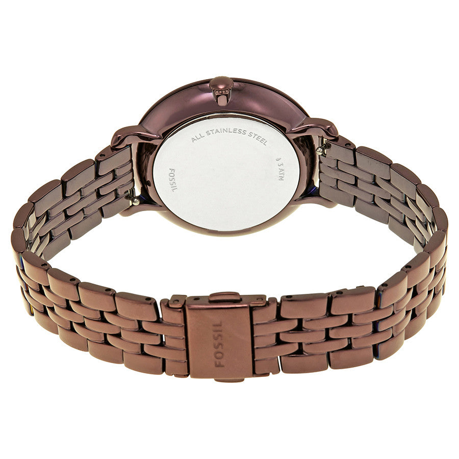 Fossil Jacqueline Wine Ion-plated Ladies Watch ES4100