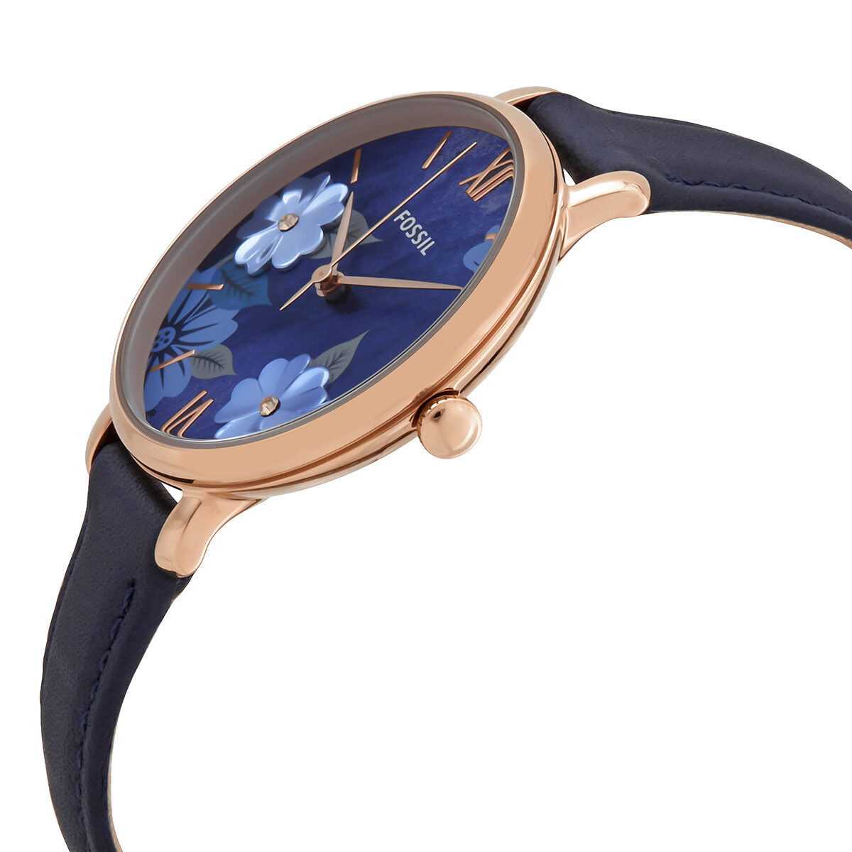 Fossil Jaqueline Quartz Blue Dial Ladies Watch ES4673 - BigDaddy Watches #2