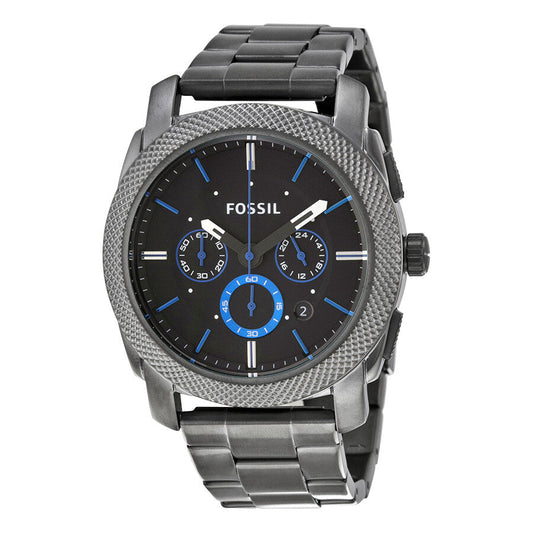 Fossil Machine Chronograph Black Dial Men's Watch FS4931 - BigDaddy Watches