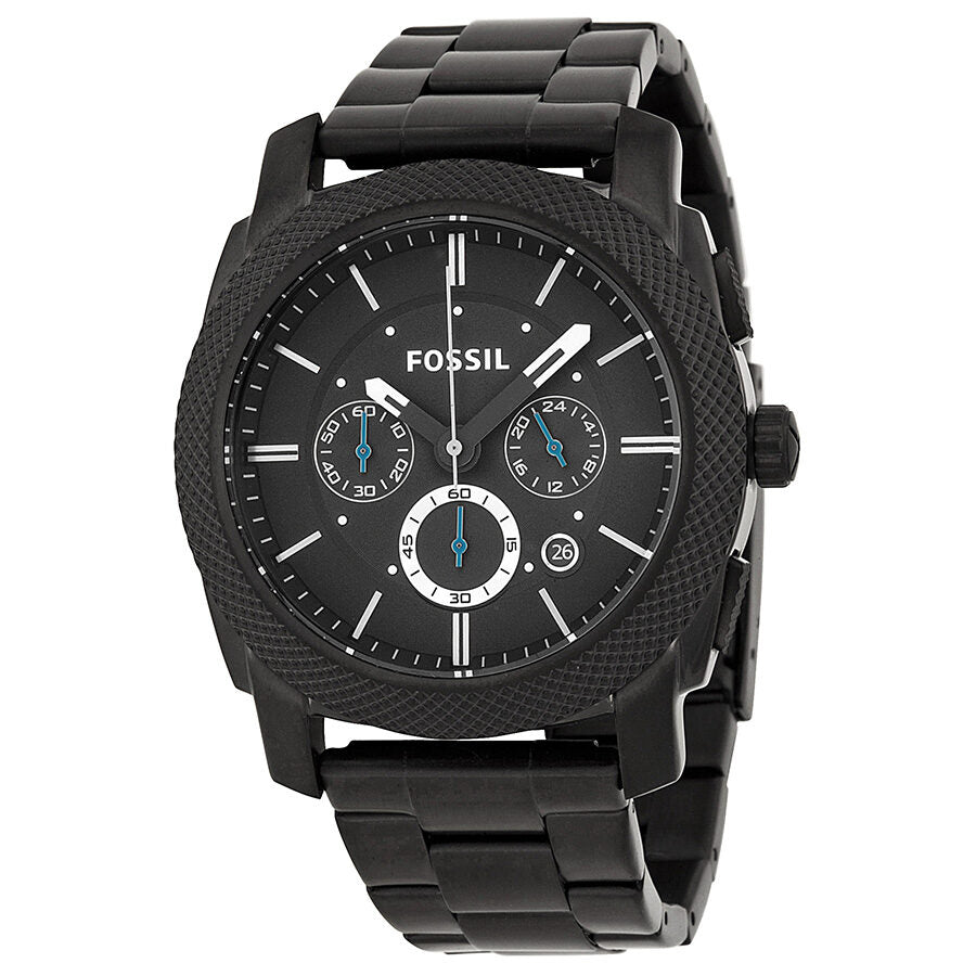 Fossil Machine Chronograph Black Ion-plated Men's Watch FS4552 - BigDaddy Watches