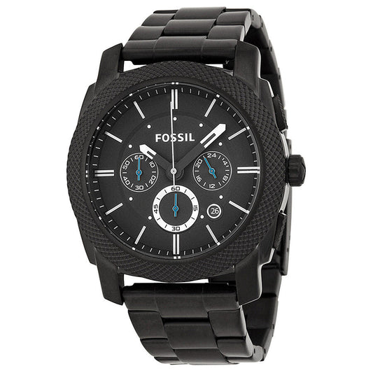 Fossil Machine Chronograph Black Ion-plated Men's Watch FS4552 - BigDaddy Watches
