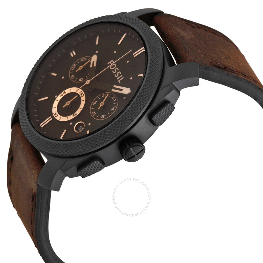 Fossil Machine Chronograph Brown Dial Men's Watch FS4656