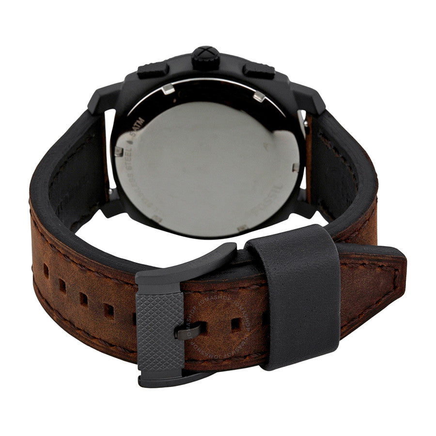 Fossil Machine Chronograph Brown Dial Men's Watch FS4656
