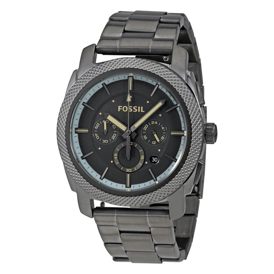 Fossil Machine Gunmetal Dial Men's Chronograph Watch FS5172 - BigDaddy Watches