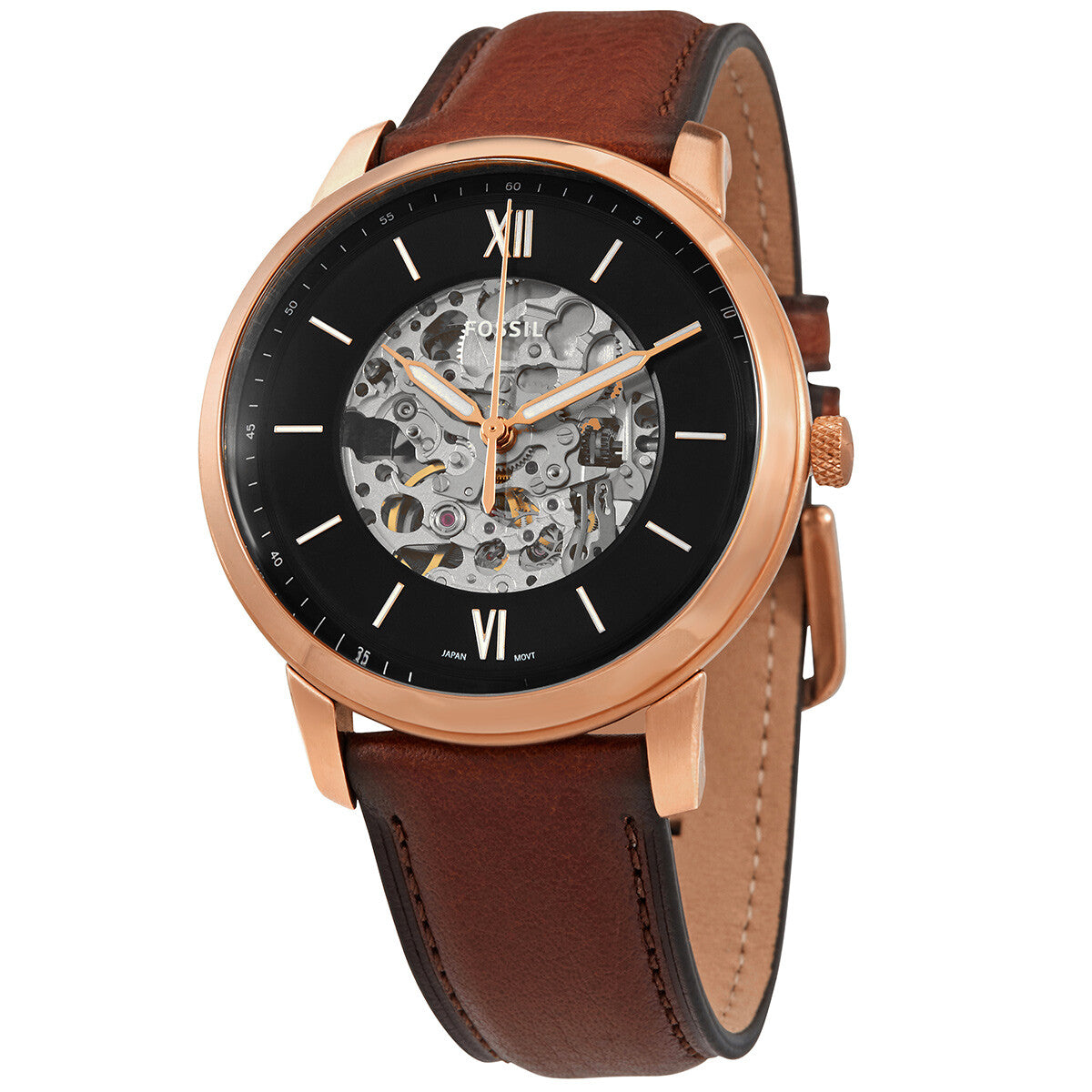 Fossil Neutra Automatic Black Dial Men's Watch ME3195 - BigDaddy Watches