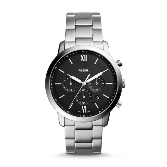 Fossil Neutra Chronograph Quartz Black Dial Men's Watch FS5384 - BigDaddy Watches
