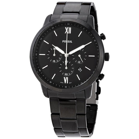 Fossil Neutra Chronograph Quartz Black Dial Men's Watch FS5474 - BigDaddy Watches