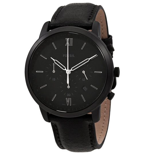 Fossil Neutra Chronograph Quartz Black Dial Men's Watch FS5503 - BigDaddy Watches