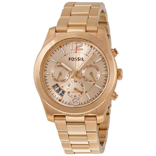 Fossil Perfect Boyfriend Multifunction Rose Gold Watch ES3885