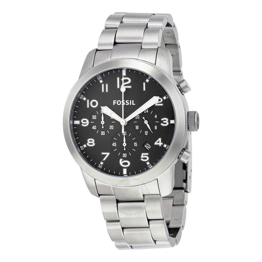Fossil Pilot 54 Chronograph Black Dial Men's Watch FS5141