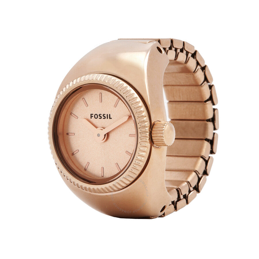 Fossil Rose Gold-Tone Quartz Ladies Watch Ring ES5247 - Dawson Watches #2