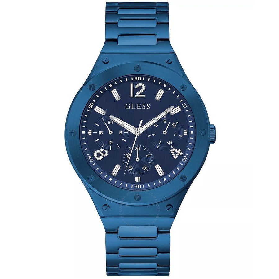 Guess Scope Multifunction Quartz Blue Dial Men's Watch GW0454G4 - Dawson Watches