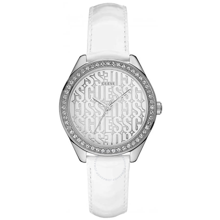 Guess Trance Quartz Silver Dial Ladies Watch W0560L1 - Dawson Watches