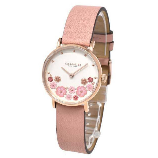 Coach Perry Pink Leather Women's Watch  14503769 - Dawson Watches