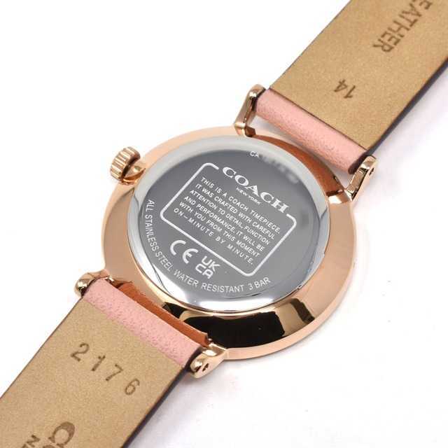 Coach Perry Pink Leather Women's Watch 14503769 - Dawson Watches #3