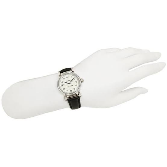 Coach Madison Silver Dial Leather Strap Ladies Watch 14502399