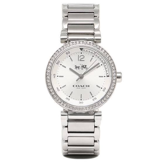 Coach 1941 Sport Silver Diamond Ladies Watch 14502194