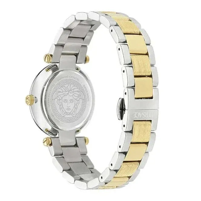 Versace Reve Analog Gold Dial Two Tone Steel Strap Watch for Women - VE8B00324 VE8B00324 - Image 3