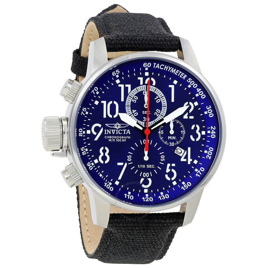 Invicta Lefty Force Chronograph Blue Dial Men's Watch 1513 - Dawson Watches