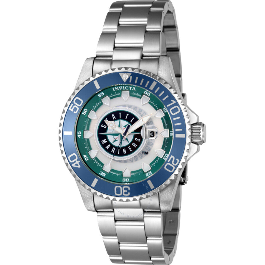 Invicta MLB Seattle Mariners Quartz Men's Watch 43478 - The Watches Men & Co