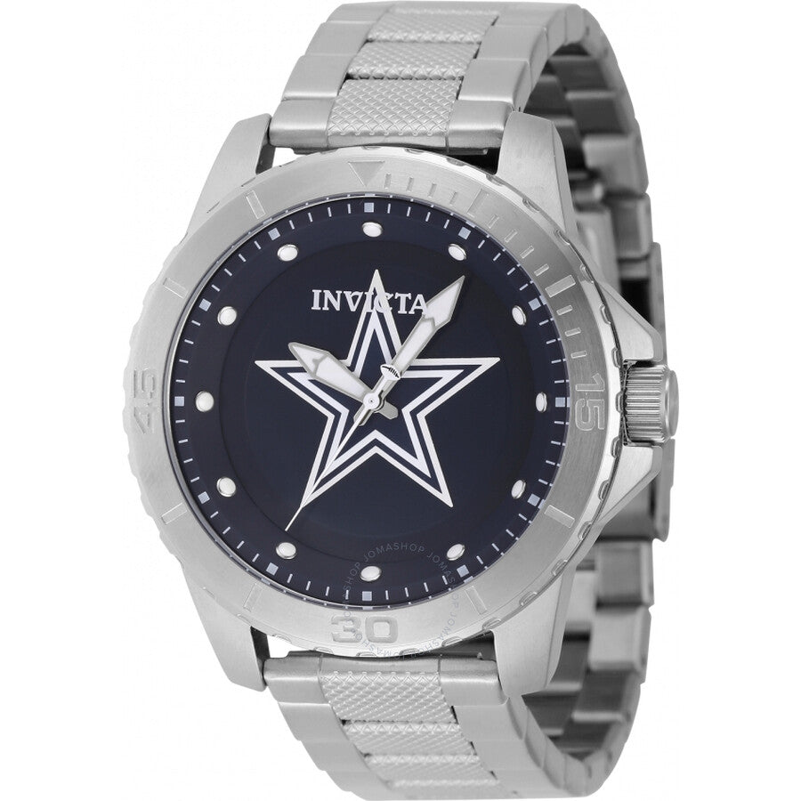 Invicta Nfl Dallas Cowboys Quartz Blue Dial Men's Watch 48083 - The Watches Men & Co