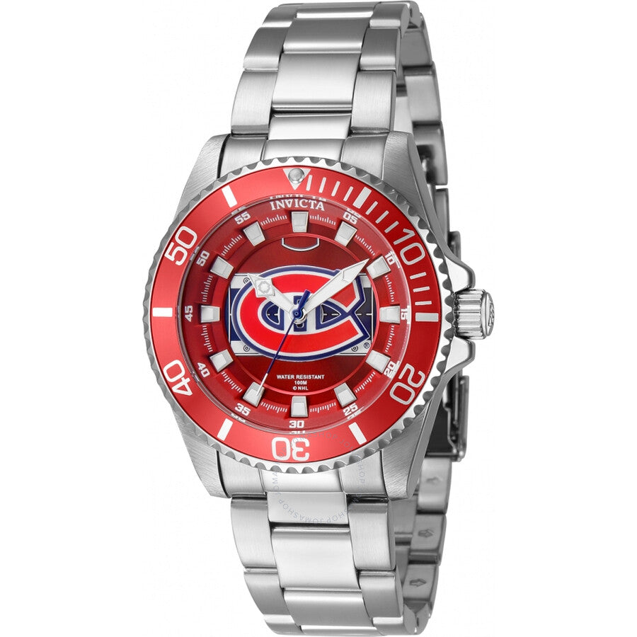 Invicta NHL Montreal Canadiens Quartz Ladies Watch 42229 - The Watches Men & Co
