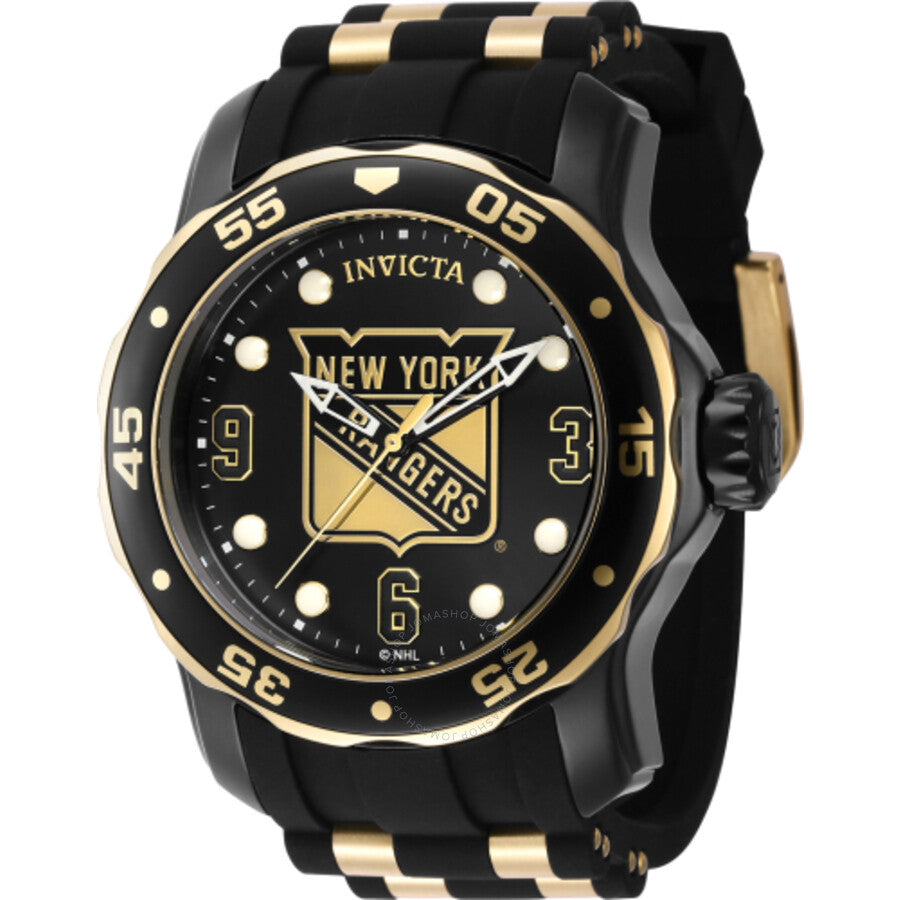 Invicta NHL New York Rangers Quartz Men's Watch 42324 - The Watches Men & Co