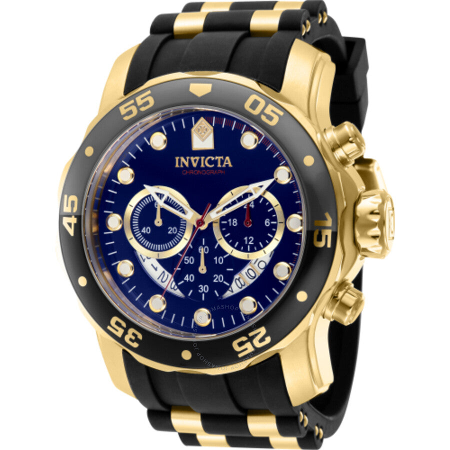 Invicta Pro Diver Chronograph Quartz Blue Dial Men's Watch 37229 - Dawson Watches