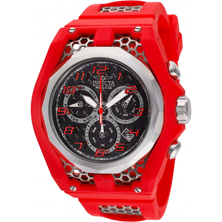 Invicta Invicta Racing Chronograph Quartz Black Dial Men's Watch 47208 - The Watches Men & Co